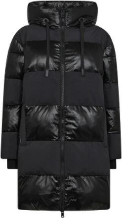 Mos Mosh Avon Jacket - Dames - Parka Jassen - Zwart - XL - Polyester - Jassen