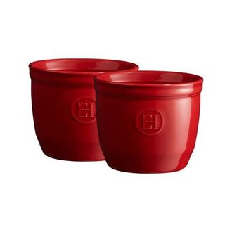 Emile Henry Made in France 6.75 oz Ramekin, Set of 2, 3.25 by 2.75 in Burgundy at Nordstrom