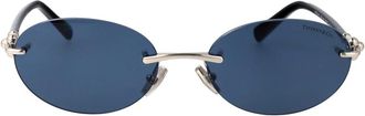 Tiffany & Co. Tf 3104D Zonnebril - unisex - Zonnebrillen - Grijs - 56 MM - Accessoires