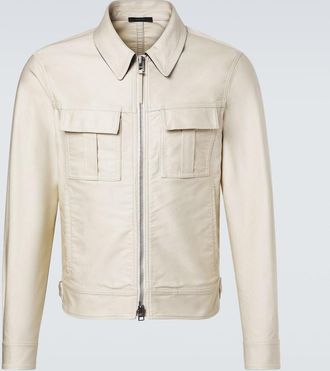 Tom Ford Cotton satin blouson