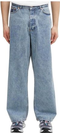 by Parra Washed Up Jeans - Heren - Jeans - Blauw - Maat: XL Katoen