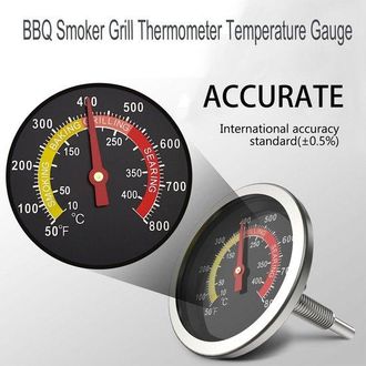 OEM Term&oacute;metro De Acero Inoxidable Para Ahumador 10-400&deg;