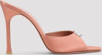 Amina Muaddi Mini Camelia-slipper