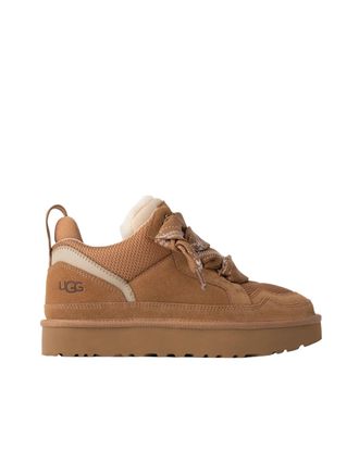 UGG Lowmel Chestnut Low-Top Suede Sneakers