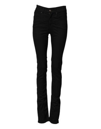 Armani Jeans Mid Waist Cotton Stretch Skinny blue Womens Jeans