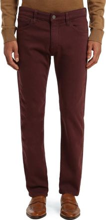 34 Heritage Courage Comfort Straight Leg Pants in Burgundy Comfort at Nordstrom Rack, Size 31 X 34
