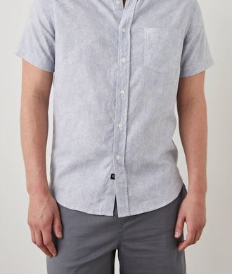 Rails Fairfax Shirt In Amazon Sun Blue
