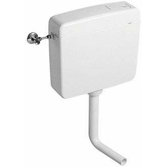 Ponte Giulio Mediclinics H52hjs02 Cisterna Para Inodoro De Pl&aacute;stico Pehd Blanco Con Pulsador De Descarga - Ref: H52hjs02