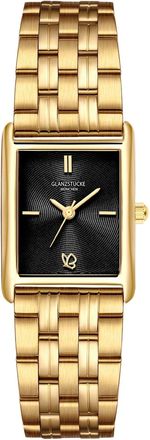 Glanzst&uuml;cke M&uuml;nchen Womens Glanzst&frac14;cke M&frac14;nchen Quarzuhr - Gold Metal - One Size