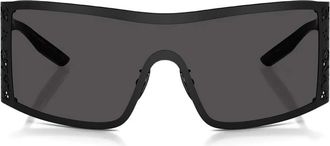 Dolce & Gabbana Eyewear Occhiali da sole a mascherina - Nero