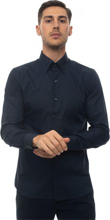 Angelo Nardelli Camicia classica da uomo Blu Angelo Nardelli Uomo