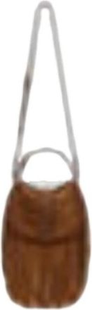 Etro Kleine Suede Pony Tas met Franjes - Dames - Schoudertassen - Bruin - ONE Size - Leer - Tassen