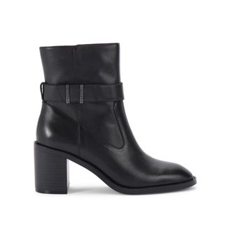 Carvela Womens Leather Stirling Ankle Boots - Black Leather (archived) - Size UK 3