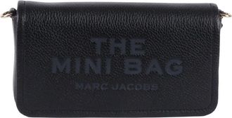 Marc Jacobs Cross Body Bags, female, Black, Size: ONE SIZE The Leather Mini Bag