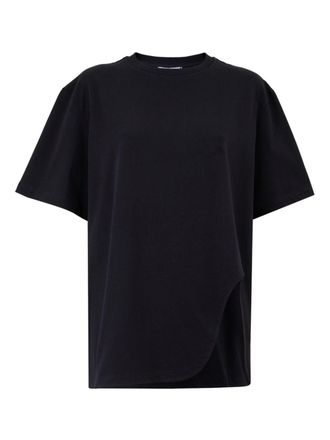 Tシャツ・カットソー THE ATTICO TSHIRT (250WCT00173JJJ025) Black oversized T-shirt The attico - women - THE ATTICO
