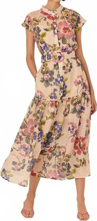 Exquise Evelyn Dress In Beige