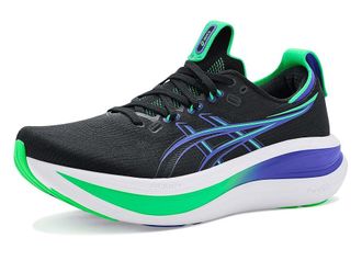 Asics GEL-Nimbus(r) 28 Mens Running Shoes Black/Cobalt Burst : 10.5 D - Medium, Synthetic