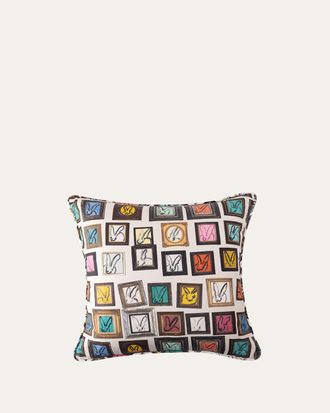 Hunt Slonem Hunts Studio Pillow, 22