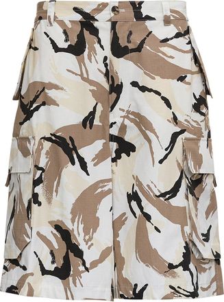 Kenzo Multicolor Camo Shorts