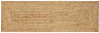 vidaXL Area Rug Beige 80 x 300 cm Jute vidaXL