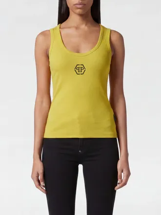 Philipp Plein PP Cotton Blend Top
