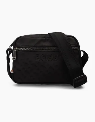 HUGO BOSS Mens Catch 3.0 Shoulder Bag - Black - Size: ONE size