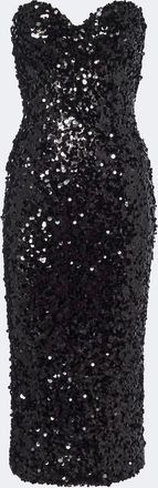 Dolce & Gabbana Sequined bustier dress