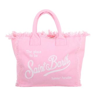 MC2 Saint Barth Tote Bags, female, Pink, Size: ONE SIZE Vanity Shoulder Bag