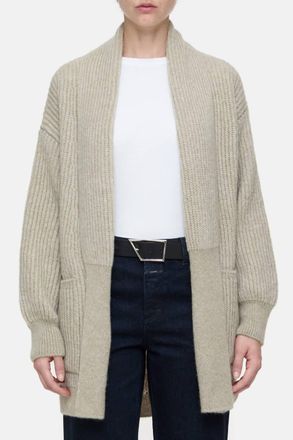 Closed Long Cardigan In Sabbia Beige