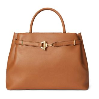 Ralph Lauren Tote Bags, female, Brown, Size: ONE SIZE Cartella Blke