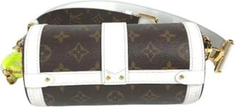 Louis Vuitton Pre-owned Pouch Schoudertas - Dames - Vintage Schoudertas - Bruin - ONE Size - Vintage