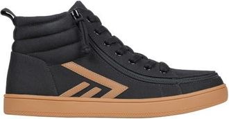 Billy Footwear Classic High Top Sneaker in Black/gum at Nordstrom, Size 10.5