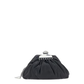 Marc Jacobs Tassen, Dames, Zwart, ONE Size, Leer, Claw Clip Small