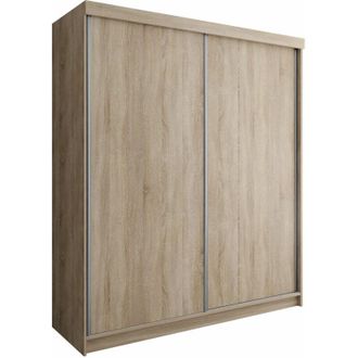 Mirjan24 Mobilier1 - Armario Dover 108, Roble Sonoma, 200x200x62cm, Puertas De Armario: Correderas, N&uacute;mero De Estantes: 0, Led