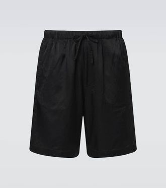 Dries Van Noten Gathered Bermuda shorts