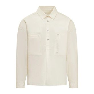 Isabel Marant Terry Shirt - male - Isabel Marant - Casual Shirts - Beige - S - Shirts