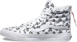 Vans Baron Von Fancy x SK8-Hi Slim White Black VN000XH8I9Y
