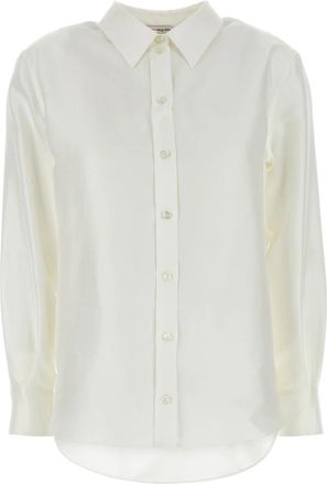 Alexander McQueen Stijlvolle Overhemd Collectie - Dames - Overhemden - Beige - XS - Overhemden
