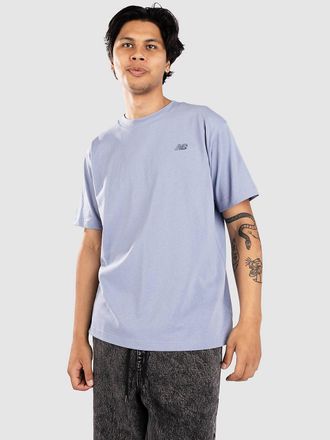 New Balance Athletics Cotton T-Shirt blu
