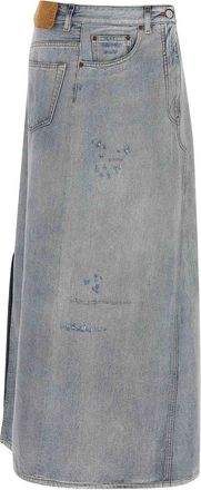 Maison Margiela Asymmetrical Construction Skirt