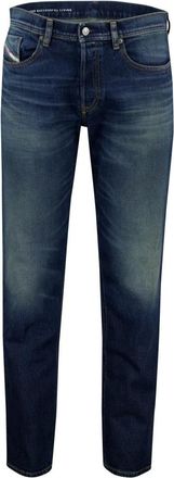 Diesel Heren, Jeans, Blauw, Maat: W33 L32 Katoen