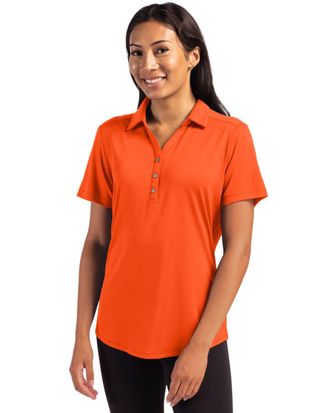 Cutter & Buck Forge Eco Stretch Recycled Womens Short Sleeve Polo