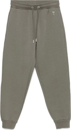Ami Pantaloni sportivi con motivo Ami-de-Coeur - Verde