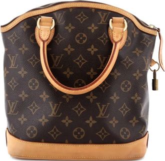 Louis Vuitton Lockit Handbag Monogram Canvas PM satchel - Bruin