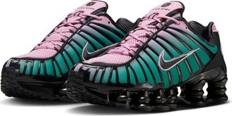 Nike Shox TL Sneaker in Light Arctic Pink/Green/Noir at Nordstrom, Size 6.5