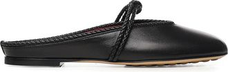 Bottega Veneta Pink Leather Mules
