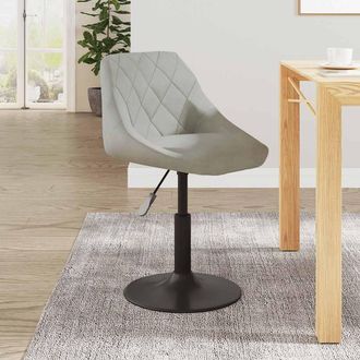 vidaXL Silla De Comedor De Terciopelo Verde Claro Vidaxl