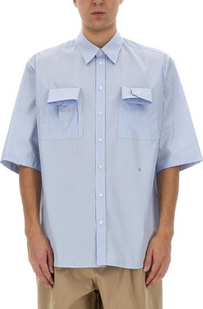 Moschino Light Blue Stripes Shirt