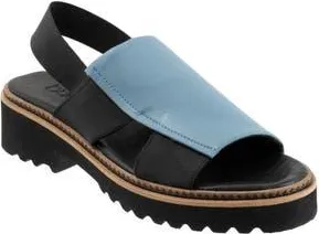 Bueno Amy Slingback Platform Sandal in Denim at Nordstrom Rack, Size 10.5-11Us / 42Eu
