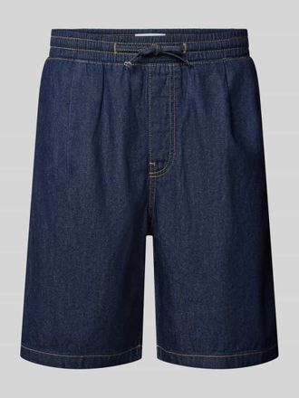Jack & Jones Shorts mit elastischem Bund und Kordelzug Modell TONY in Jeansblau, Gr&ouml;&szlig;e XXL